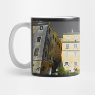 A View of Corfu Town, Greece Mug